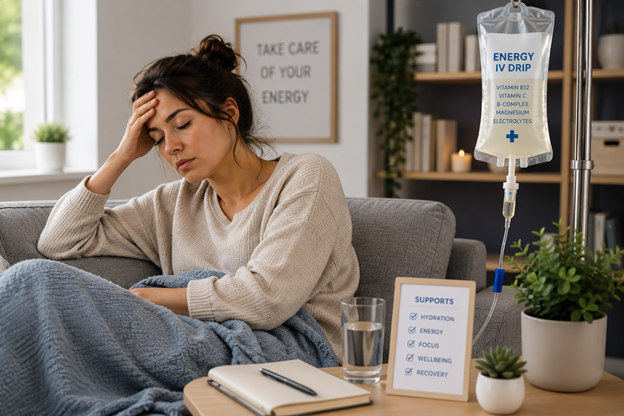 IV drip for fatigue